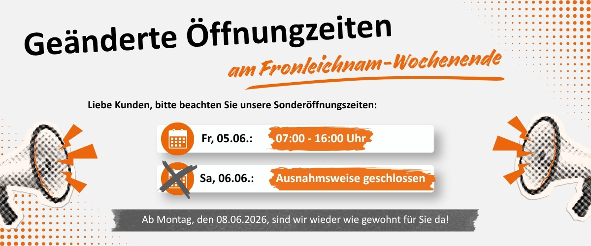Geänderte Öffnungszeiten Geänderte Öffnungzeiten