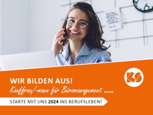 Azubis gesucht für Ausbildungsplatz 2024 Büromanagement