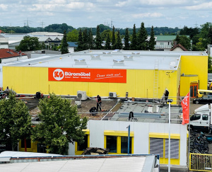 Dachsanierungsarbeiten im Rahmen energetischen Sanierung