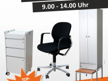 Günstig Büromöbel kaufen Bürostühle Büroschränke mit 25% Rabatt