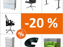20% Rabatt auf Büromöbel bis zum 02.05.2020
